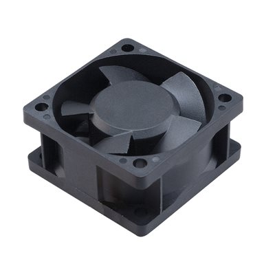 Akasa Tuuletin 40 x 40 x 20mm, 12V, 5200 rpm, 2,6 CFM, 30,2 dB(A), 3-pin liitin, musta