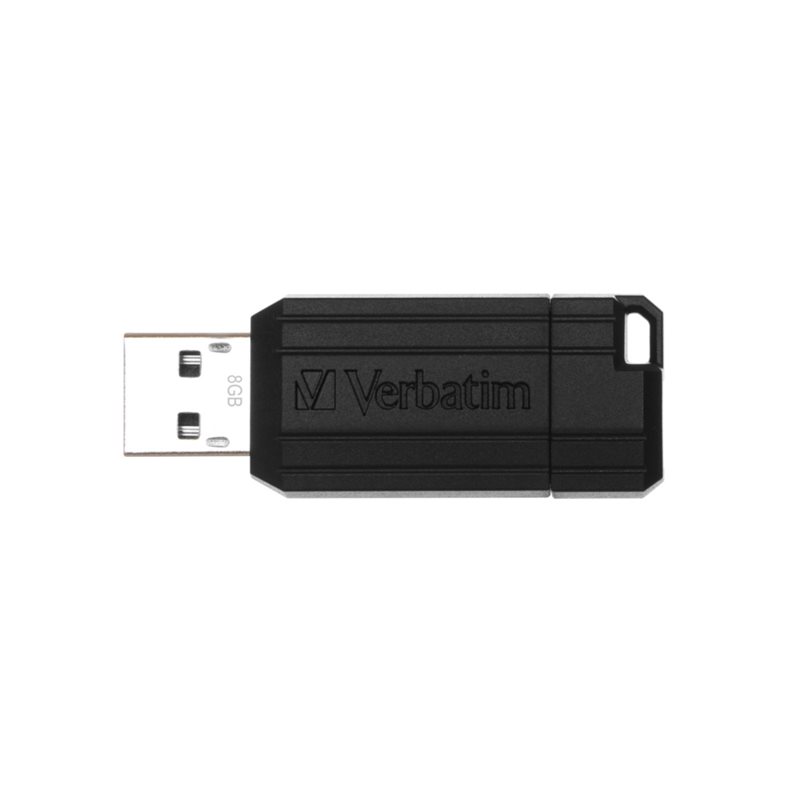 Verbatim 8GB Store 'N' Go, 2.0 USB-A -muistitikku, musta