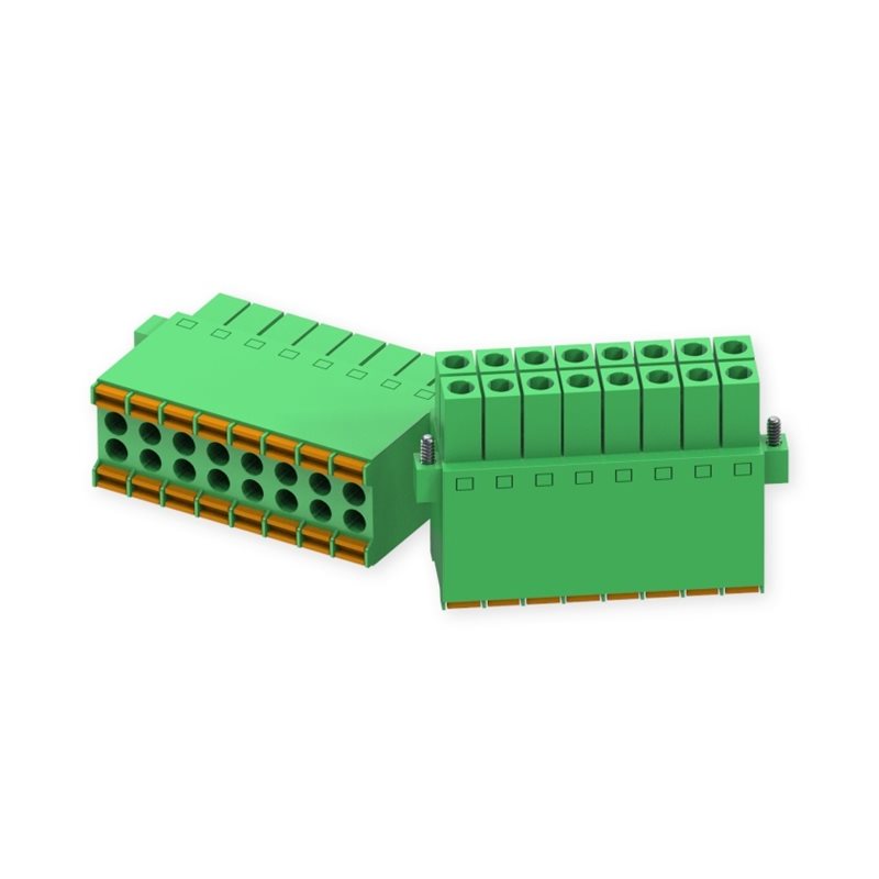 Teltonika I/O 2x 8-pin Connector, vihreä