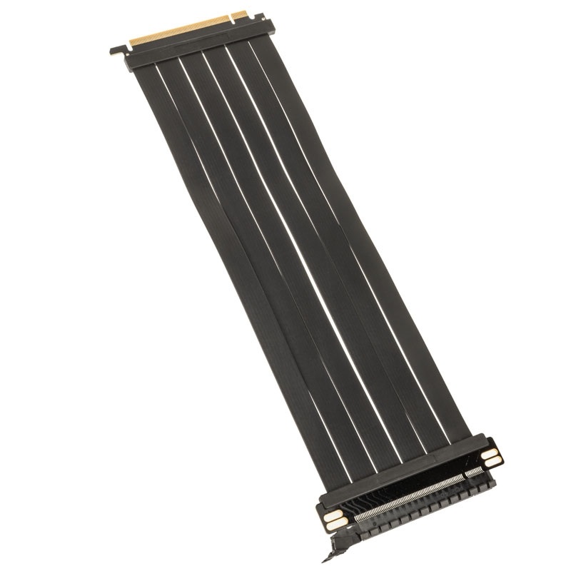 Kolink (Outlet) PCI-E Gen 5.0 Riser Cable, 180°, 30cm, musta