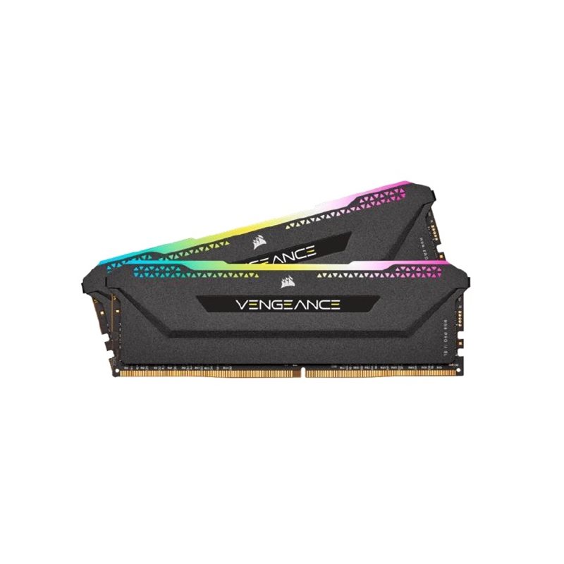 Corsair (Outlet) 32GB (2 x 16GB) Vengeance RGB PRO SL, DDR4 3600MHz, CL18, 1.35V, musta