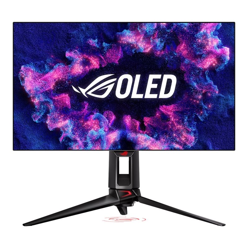 Asus (Outlet) 26,5" ROG Swift OLED PG27AQDP, 480Hz QHD-pelimonitori, musta