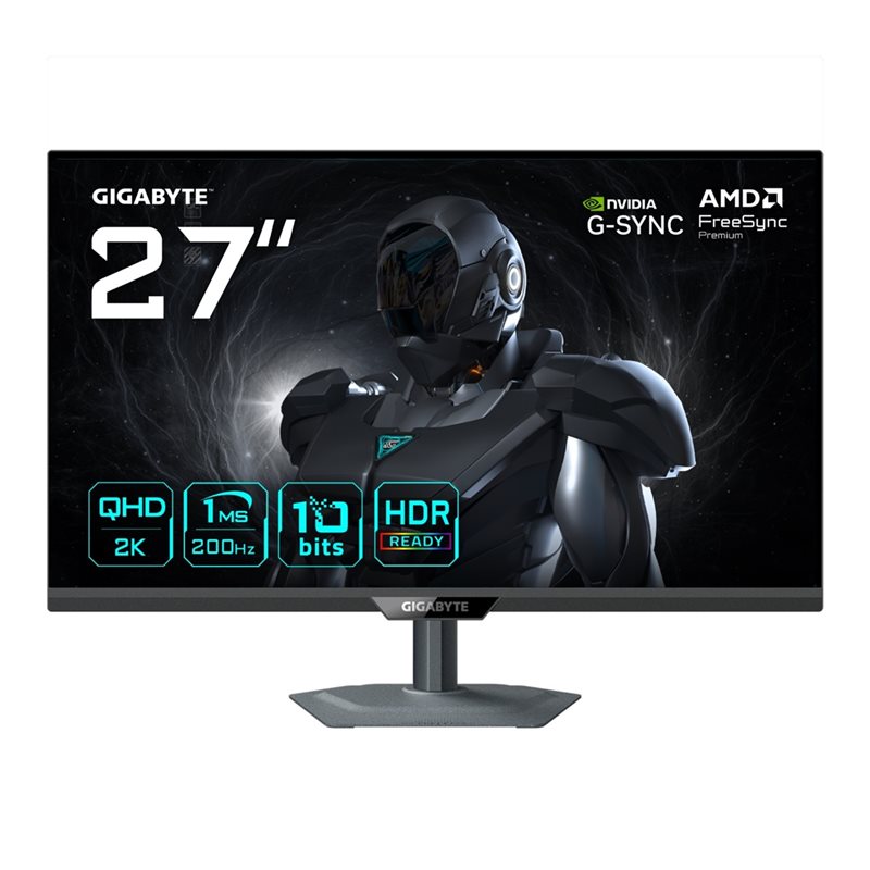 Gigabyte 27" G27Q2, 210Hz(OC) QHD-pelimonitori, musta