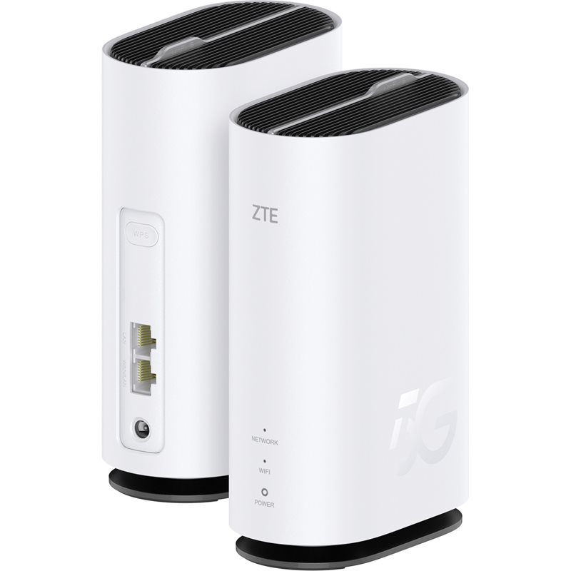 ZTE G5C, 5G Wi-Fi 6 -reititin, valkoinen