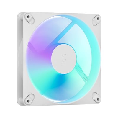 Fractal Design Dynamic 3 RGB, 140mm PWM-laitetuuletin, valkoinen