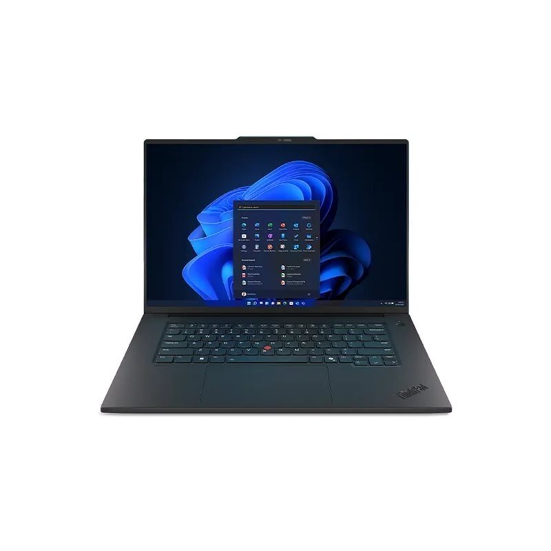 Lenovo 16" ThinkPad P1 Gen 8 21Q8, kannettava tietokone, musta