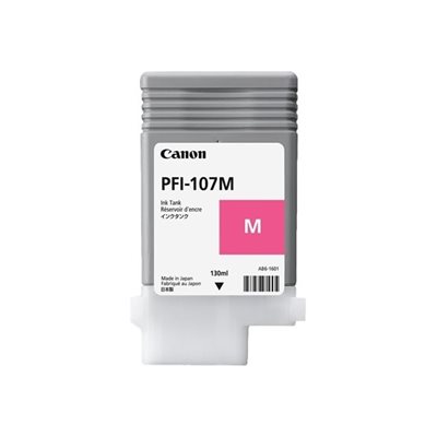 Canon PFI-107 M -mustesäiliö, magenta, 130ml