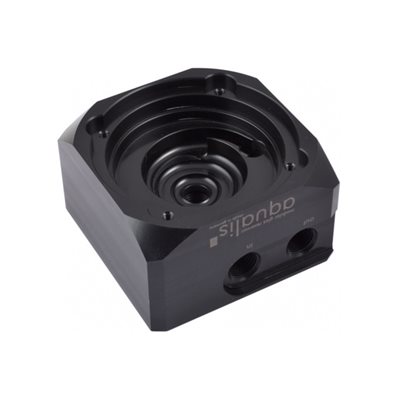 Aqua Computer Pumppuadapteri D5-pumpuille, täyttötason sensori, G1/4", musta