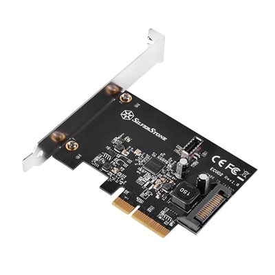 SilverStone ECU02, USB 3.2 Gen2 -lisäkortti, PCIe 3.0 x2
