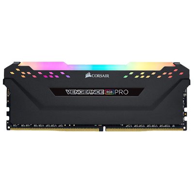 Corsair 16GB (1 x 16GB) Vengeance RGB PRO, DDR4 3600MHz, CL18, 1.35V, musta