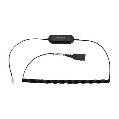Jabra GN1218 AC Attenuation, kuulokkeiden kaapeli, 2m, musta
