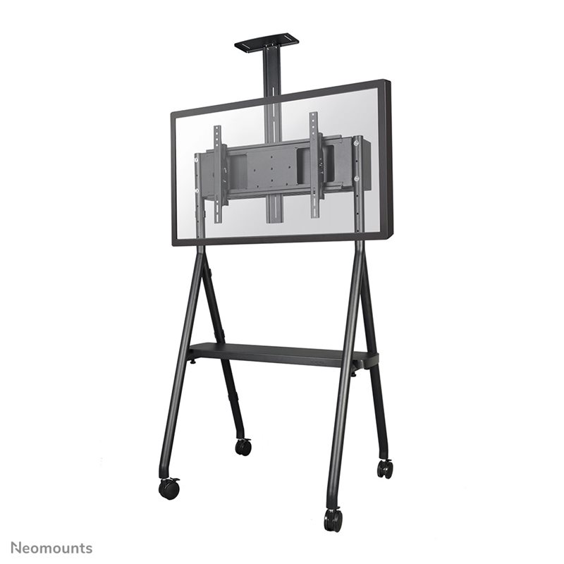 Neomounts by Newstar NS-M1500BLACK floor stand, liikuteltava monitorin/television lattiateline, musta