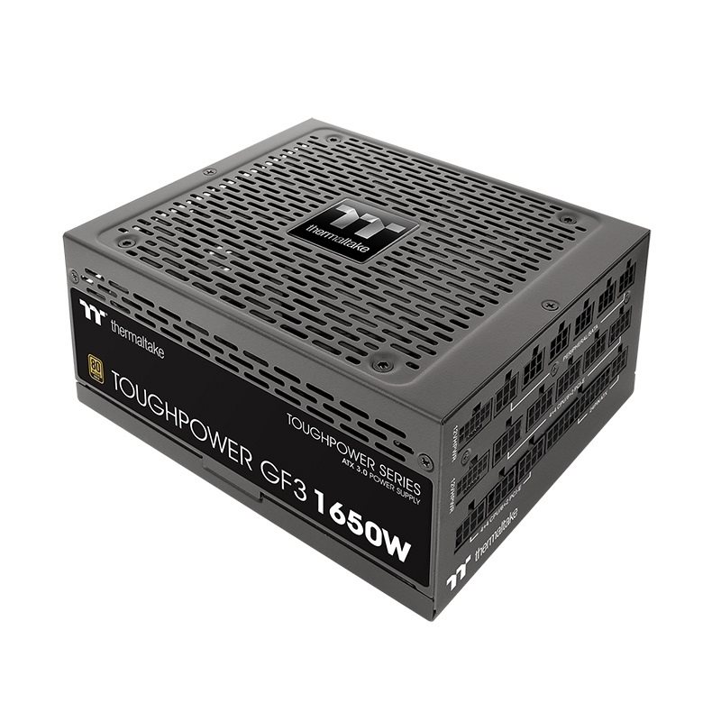 Thermaltake 1650W Toughpower GF3 - TT Premium Edition, ATX-virtalähde, PCIe 5.0, 80 Plus Gold, musta