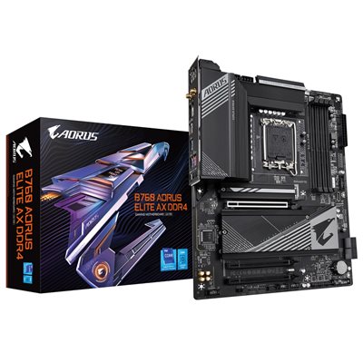 Gigabyte B760 AORUS ELITE AX DDR4, ATX-emolevy
