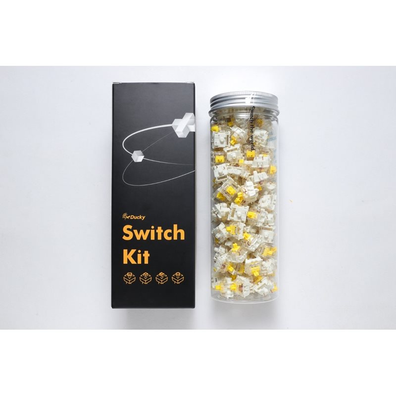 Ducky Switch Kit - Gateron G Pro Yellow -kytkinsarja, 110 kpl