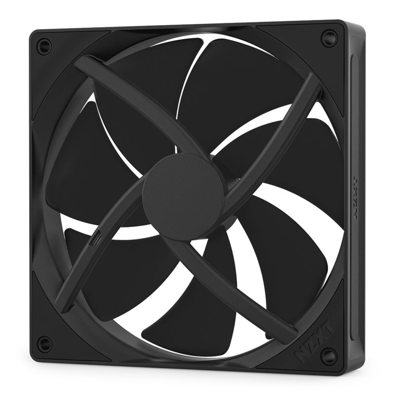 NZXT F140P - Static Pressure, 140mm PWM-laitetuuletin, musta - Kuva 2