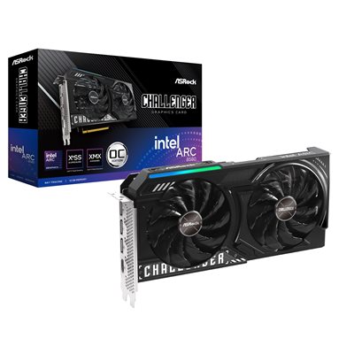 ASRock Intel Arc B580 Challenger 12GB OC -näytönohjain, 12GB GDDR6