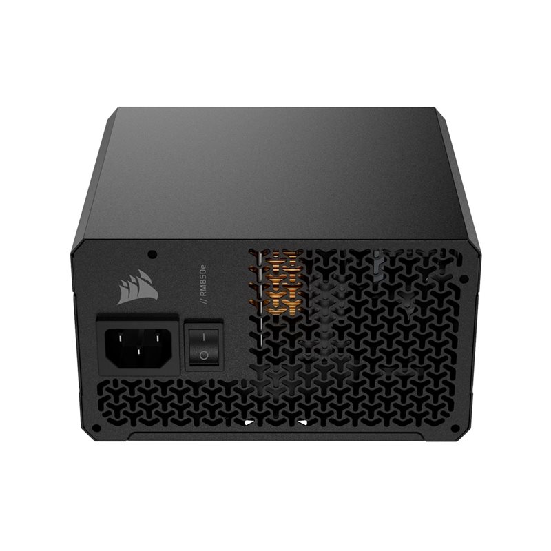 Corsair 850W RM850e (2025), ATX 3.1 virtalähde, PCIe 5.1, 80 Plus Gold, musta - Kuva 2