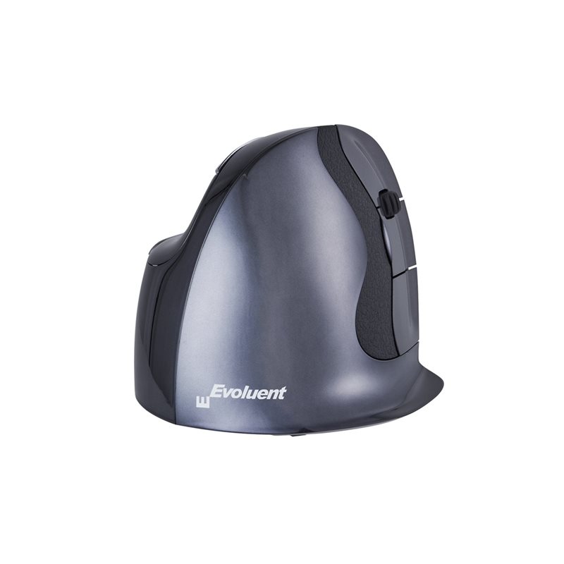 Evoluent VerticalMouse D Small Wireless, langaton ergonominen pystyhiiri, USB-A, musta
