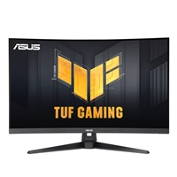 31,5" TUF Gaming VG32WQ3B, kaareva 180Hz (OC) QHD-pelimonitori, musta