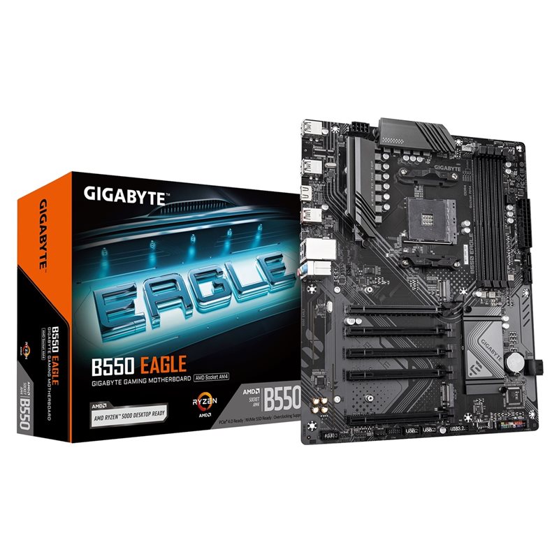 Gigabyte B550 EAGLE, ATX-emolevy