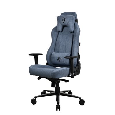 Arozzi Vernazza Gaming Chair Soft Fabric, kangasverhoiltu pelituoli, musta/sininen