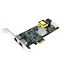Akasa 2.5 Gigabit Ethernet 2x RJ-45 -verkkokortti, PCIe, PoE-tuella