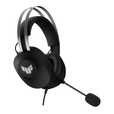 Asus TUF H1 GEN II, langalliset pelikuulokkeet mikrofonilla (PC / PS5), musta