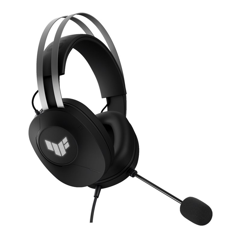 Asus TUF H1 GEN II, langalliset pelikuulokkeet mikrofonilla (PC / PS5), musta