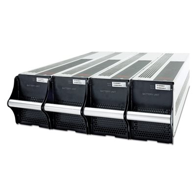 APC SYBT4, akkumoduuli Symmetra PX-, Smart-UPS VT- ja Galaxy 3500 -UPS-laitteisiin, musta
