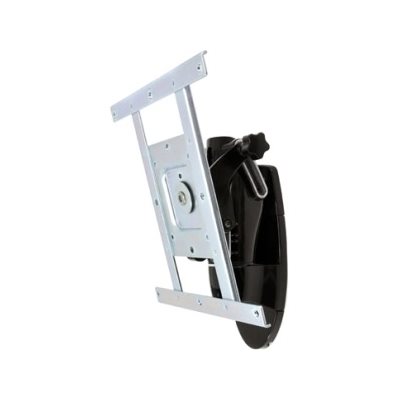 Ergotron ≤49" LX HD Wall Mount Monitor Pivot, -seinäteline näytölle, musta/hopea