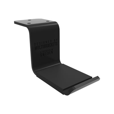 Multibrackets M Headset Holder, kuuloketeline pöydän alle, musta