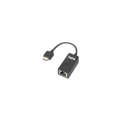 Lenovo ThinkPad Ethernet Extension Cable Gen 2, verkon sovittimen kaapeli, 8cm, musta