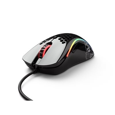 Glorious Model D- USB RGB Optical Gaming Mouse - Glossy Black (GLO-MS-DM-GB)