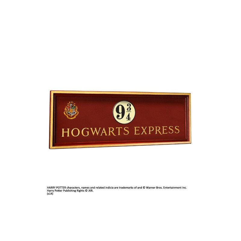 NOBLE Harry Potter - Hogwarts 9 3/4 sign