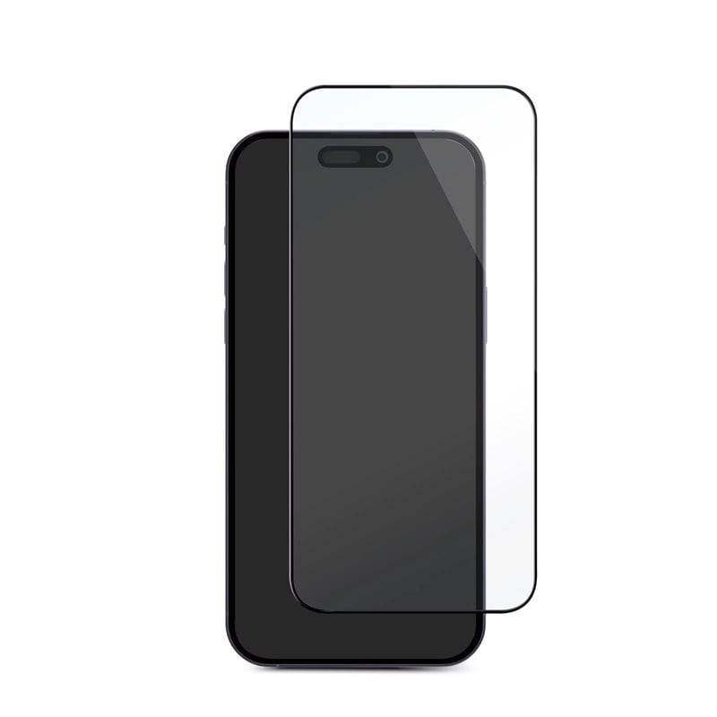 Deltaco Näytönsuojalasi, iPhone 15 Plus, karkaistua lasia, 2.5D, kovuusaste 9H, oleofobinen