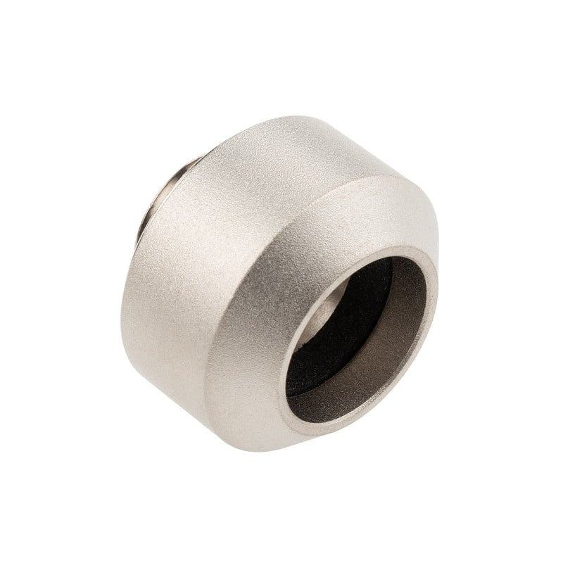 Optimus Hardline Compression Fitting - 14mm, suora putkiliitin, Satin Nickel