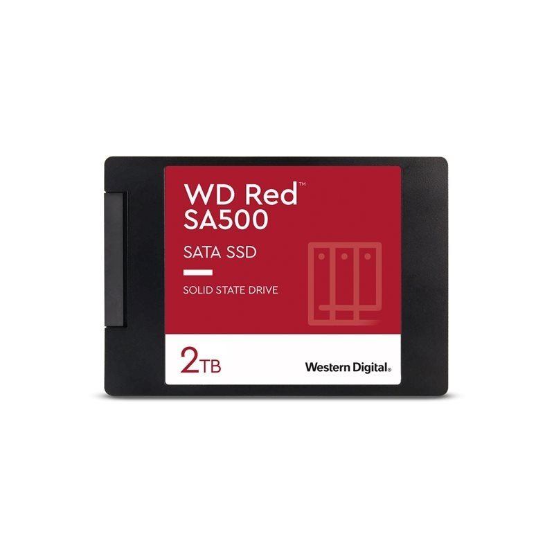 Sandisk 2TB WD Red SA500, sisäinen 2.5