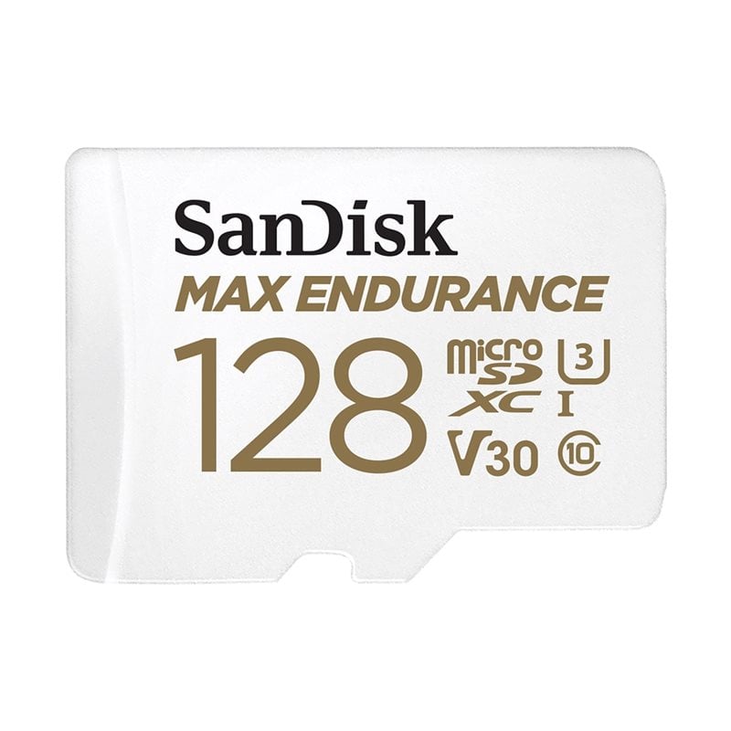 Sandisk 128GB Max Endurance, microSDXC -muistikortti, UHS-I V30 U3, 100/40 MB/s