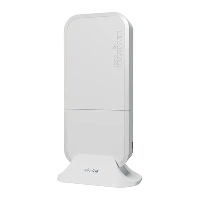 MikroTik wAP ax, langattoman verkon liityntäpiste sisä-/ulkokäyttöön, Wi-Fi 6 / 802.11ax, valkoinen