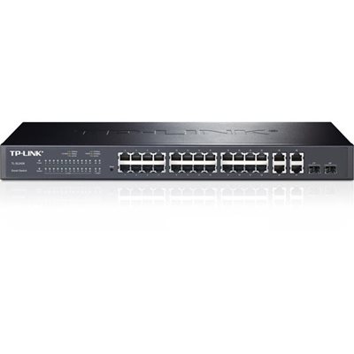 TP-Link Smart Switch, 24-Port 10/100Mbps + 4-Port Gigabit