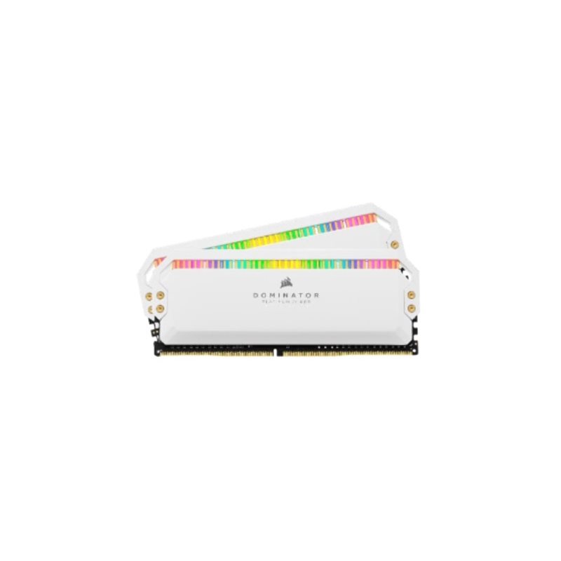 Corsair 16GB (2 x 8GB) Dominator Platinum RGB, DDR4 3200MHz, CL16, 1.35V, valkoinen