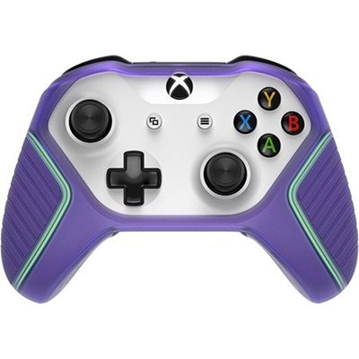 OtterBox Xbox One Antimicrobial Easy Grip Controller Shell, peliohjaimen suojakuori, violetti/vihreä