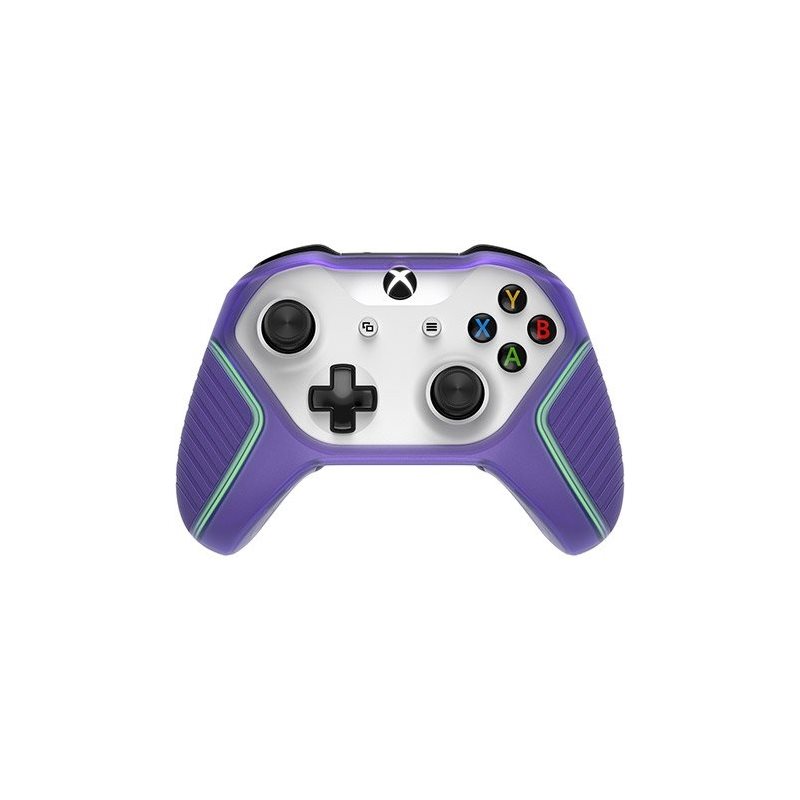 OtterBox Xbox One Antimicrobial Easy Grip Controller Shell, peliohjaimen suojakuori, violetti/vihreä