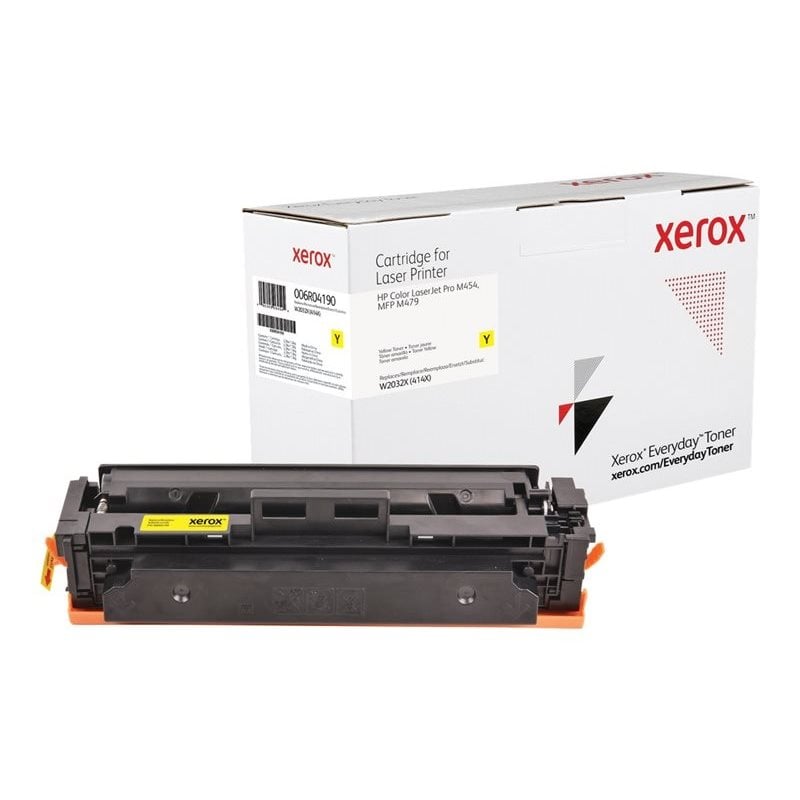 Xerox Everyday Toner -tarvikelaserväriainekasetti, keltainen, jopa 6000 sivua (HP)