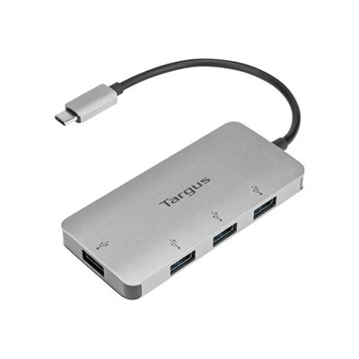 Targus 4-porttinen 3.2 Gen1 USB-C -hubi, Space Grey