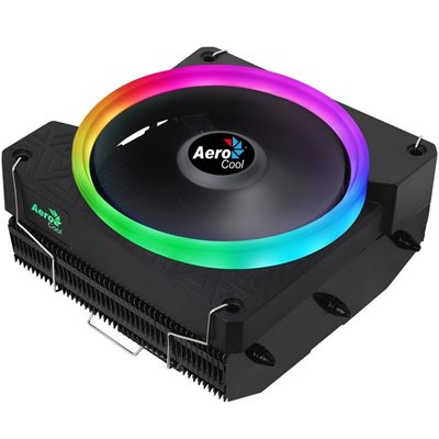 Aerocool Cylon 3H, ARGB-prosessorijäähdytin, musta