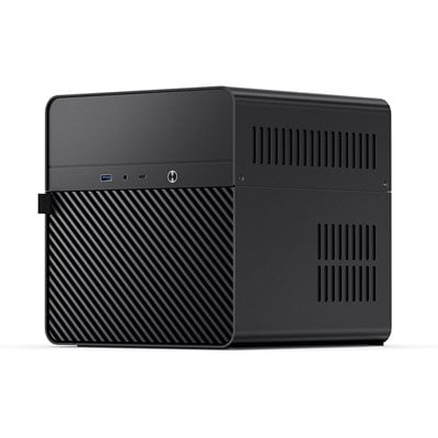 Jonsbo N2 Black, Mini-ITX -kotelo, musta