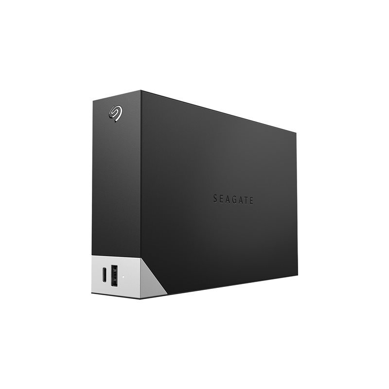 Seagate 20TB One Touch Hub, ulkoinen 3.5" kiintolevy, USB 3.0, musta