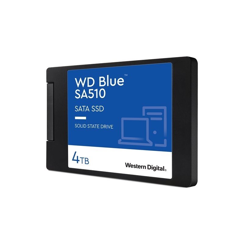 Western Digital 4TB WD Blue SA510 SATA SSD, 2.5"/7mm, 560/520 MB/s